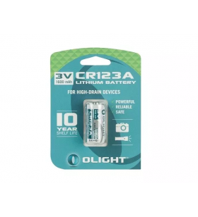 Olight Pile Lihium CR123A 3V 1600mAh