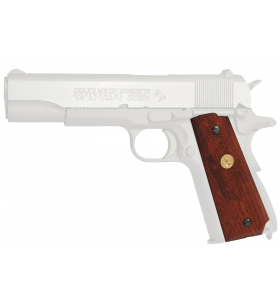 KWC Plaquettes 1911 MKIV Co2 Rail Gun Brown Ref:180529