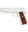 KWC Plaquettes 1911 MKIV Co2 Rail Gun Brown Ref:180529