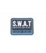 Patch PVC SWAT Fight for L/L Bleu/Noir 70x50mm