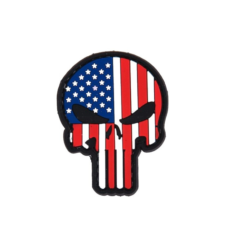 Patch Skull USA PVC