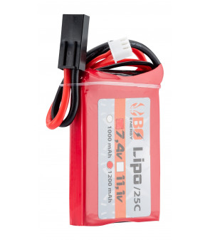 BO Lipo 7.4V 1200Mah Mini Tamiya 25C Peq / Bloc