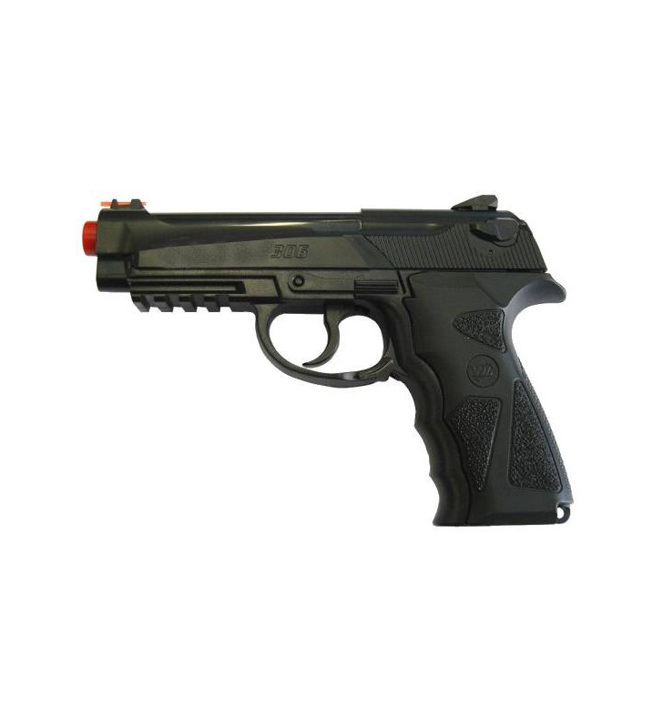 Wingun Pistolet C300B Culasse Fixe ABS Co2 15BBS 1J