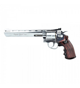 WinGun Revolver 8" Sport 703S Co2 Silver Métal