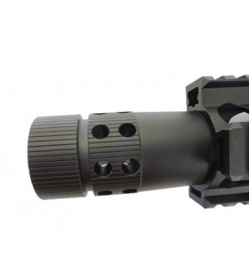 ZC Big Flash Hider 76x35mm Black