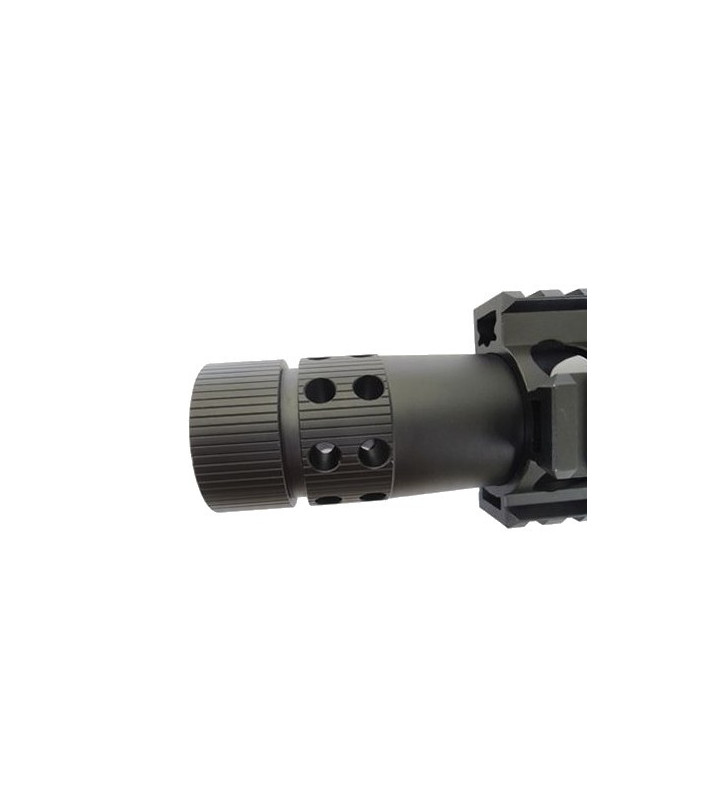 ZC Big Flash Hider 76x35mm Black