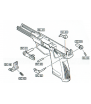 ASG / STTI Frame Complète ABS MK23 GNB Part:SC-47...