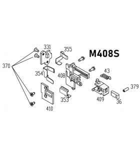 KWA Contacteur Complet QRF / Ronin AEG Part-M408S