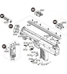 VFC Trigger H&K MP7 AEG Part:10-14