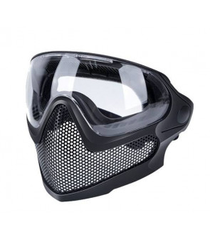 WoSport Pilot Mask (Steel mesh version) - Black