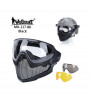 WoSport Pilot Mask (Steel mesh version) - Black