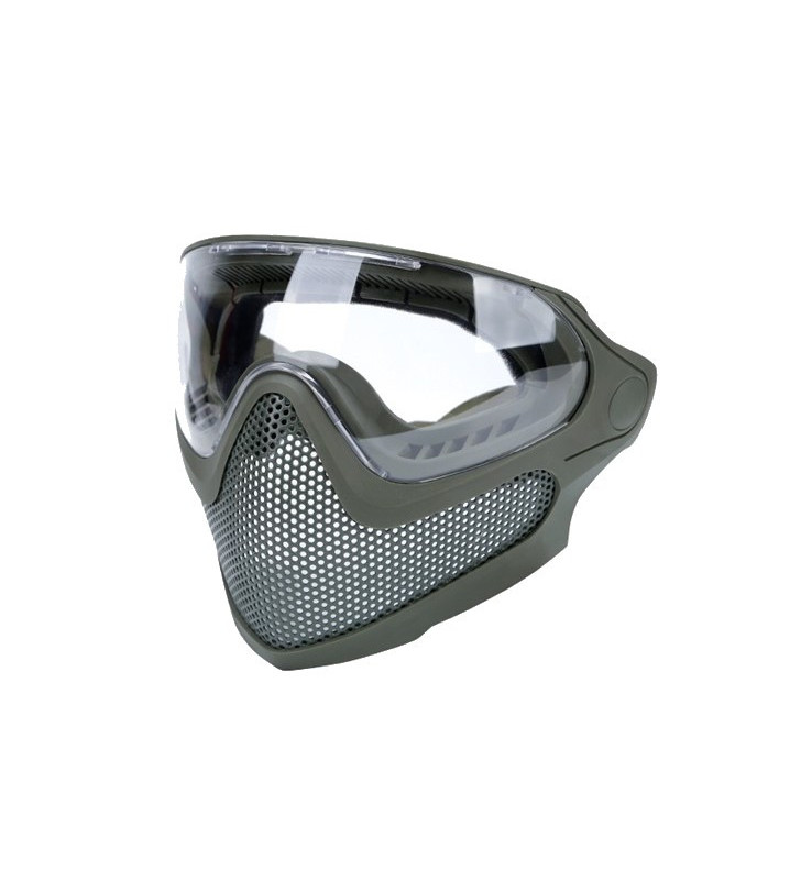 WoSport Pilot Mask (Steel mesh version) - OD