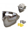 WoSport Pilot Mask (Steel mesh version) - Tan