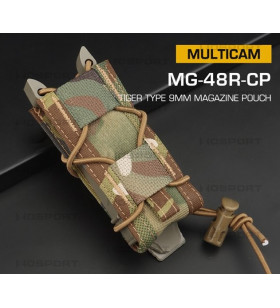 WoSport Tiger Type 9mm Magazine Pouch Multicam