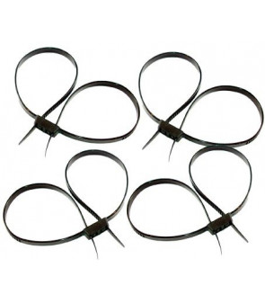 Kyou Menottes M2 Type US Noir - Hand plastique Handcuffs (4pcs)