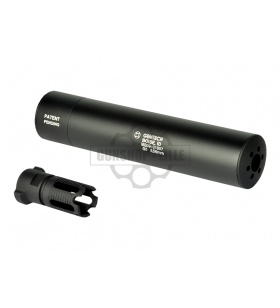 Madbull Silencieux QD Noir Gemtech G5 + Cache Flamme 14mm-