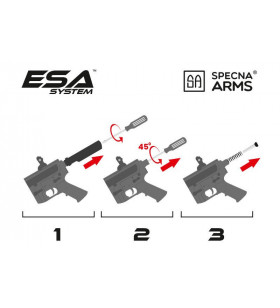 Specna Arms M4 Keymod SA-C08 Core 300BBs 1.2J