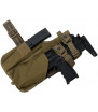 Emerson Drog Leg MP7 Holster / Mag Pouch Tan