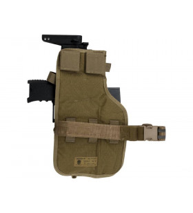 Emerson Drog Leg MP7 Holster / Mag Pouch Tan