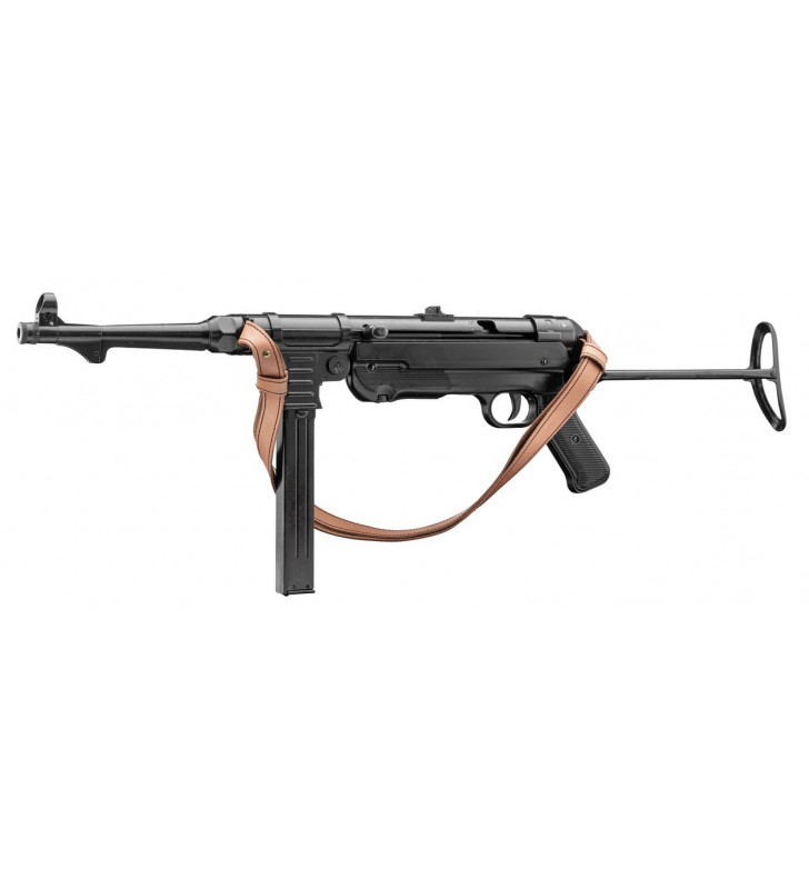 Denix Réplique MP40 Allemand Métal Factice + Sangle