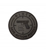 Patch Glock PVC Gris/Noir 80mm