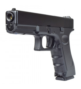 JS Tactical G17 Noir Gen.3 Gaz 25BBs 1J