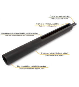 AirsoftPro Steel Cylinder VSR10,CM.701,Bar10 / Well, MB-02,03,07,10,11,12