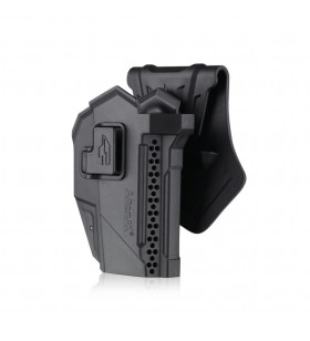 Amomax Holster Rigide Glock Red Dot Sight Noir Rotatif