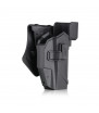 Amomax Holster Rigide Glock Red Dot Sight Noir Rotatif