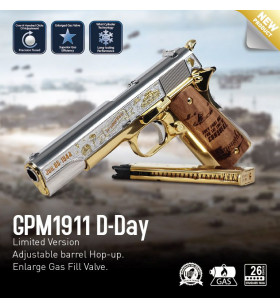 G&G GPM1911 D-Day Limited Version Gold 26BBs 1J