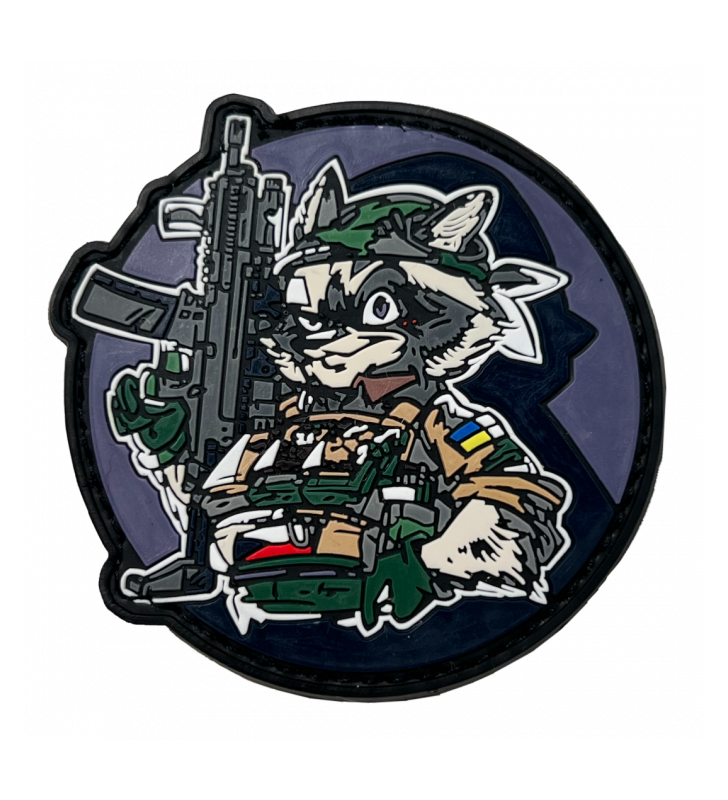 ACM Patch PVC 3D Kherson Raccoon