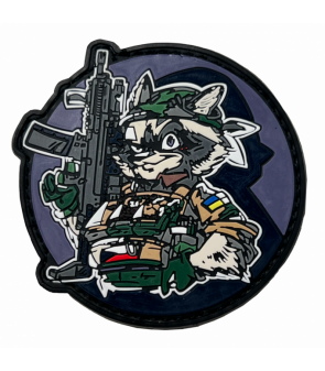 ACM Patch PVC 3D Kherson Raccoon