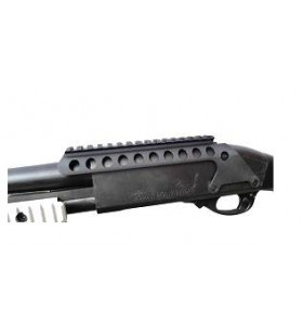 Wii Tech S.Receiver Rail T.Marui M870 Tactical Shotgun