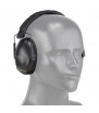 WoSport Casque Anti Bruit / Passive Noise Reduction Black