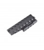 JS Tactical Rail 8 Slot Standard 1/2 Inch Riser Métal Black