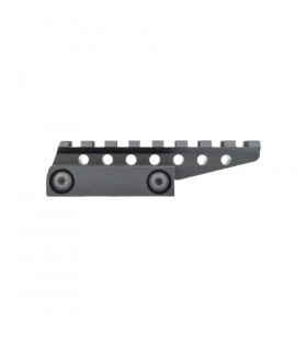 JS Tactical Rail 8 Slot Standard 1/2 Inch Riser Métal Black