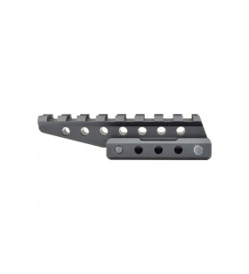 JS Tactical Rail 8 Slot Standard 1/2 Inch Riser Métal Black