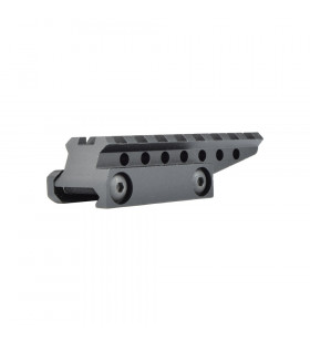 JS Tactical Rail 8 Slot Standard 1/2 Inch Riser Métal Black