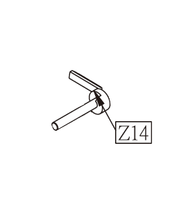 KWC Safety Right Gris PT99 Co2 Part-Z14