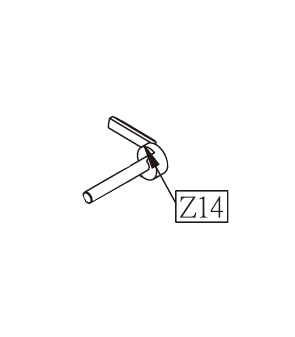 KWC Safety Right Gris PT99 Co2 Part-Z14