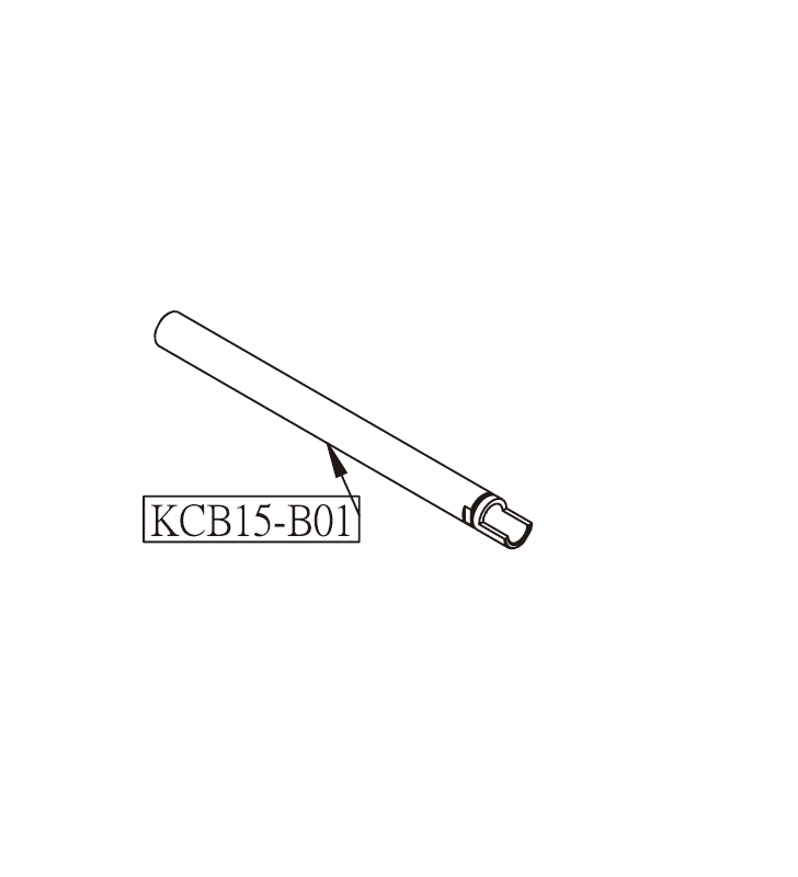 KWC Canon Interne PT99 GBB Co2 Part-KCB15-B01