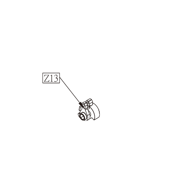 KWC Hammer / Marteau Taurus 24/7 G2 GBB Co2 Origine Part-Z13