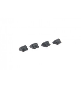 Silverback SRS / HTI Flat Hop-Up Bucking Rubber 70°+ Nub (4pcs)