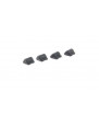 Silverback SRS / HTI Flat Hop-Up Bucking Rubber 70°+ Nub (4pcs)