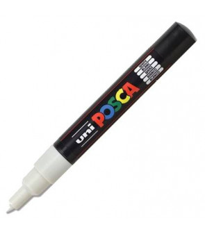 Posca PC-1MC Pointe Extra Fine Blanc