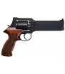 Marushin Mateba Revolver Gaz 6" Black/Wood 6BBs 1J Heavyweight