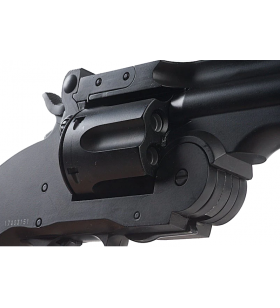 Wingun Revolver 6'' Gun Heaven 793 Major 3 1877 Co2 Noir