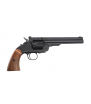 Wingun Revolver 6'' Gun Heaven 793 Major 3 1877 Co2 Noir