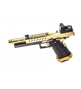 Vorsk Hi-Capa 5.1 + RMR Noir/Gold Gaz 25BBs 0.9J