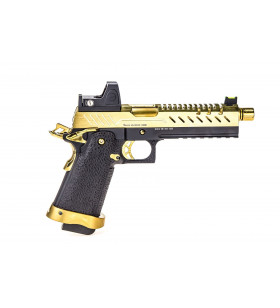 Vorsk Hi-Capa 5.1 + RMR Noir/Gold Gaz 25BBs 0.9J